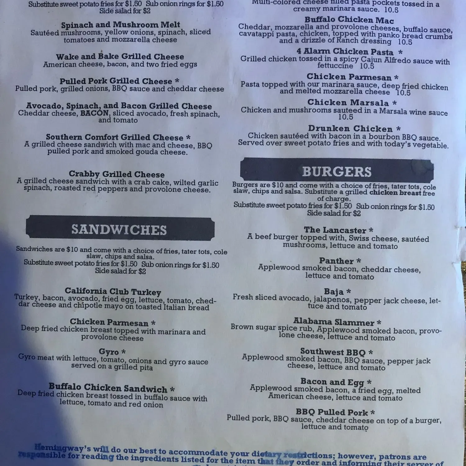 Menu 3