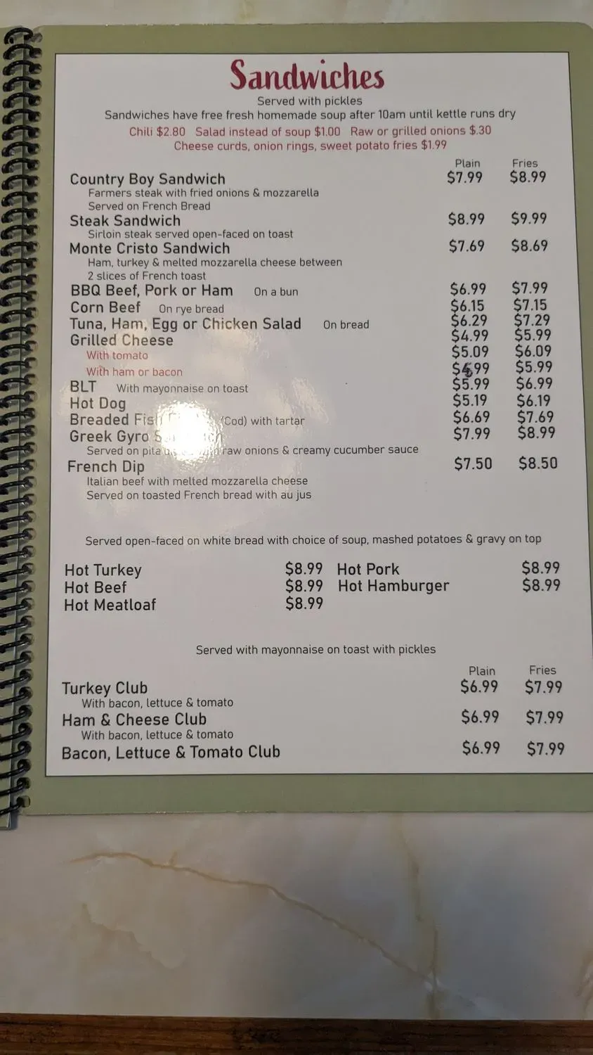 Menu 3