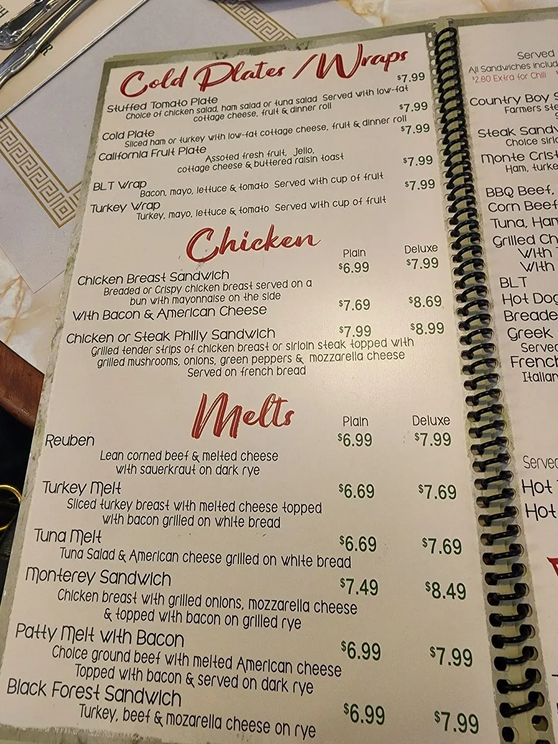 Menu 4