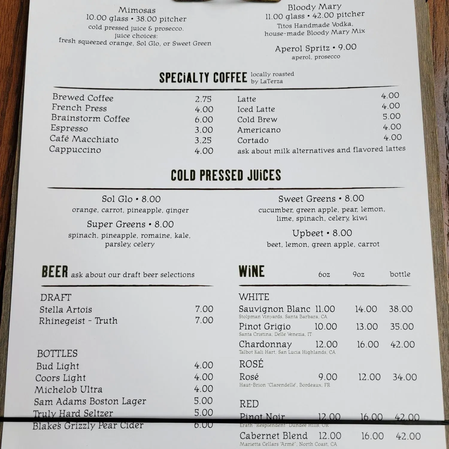 Menu 3