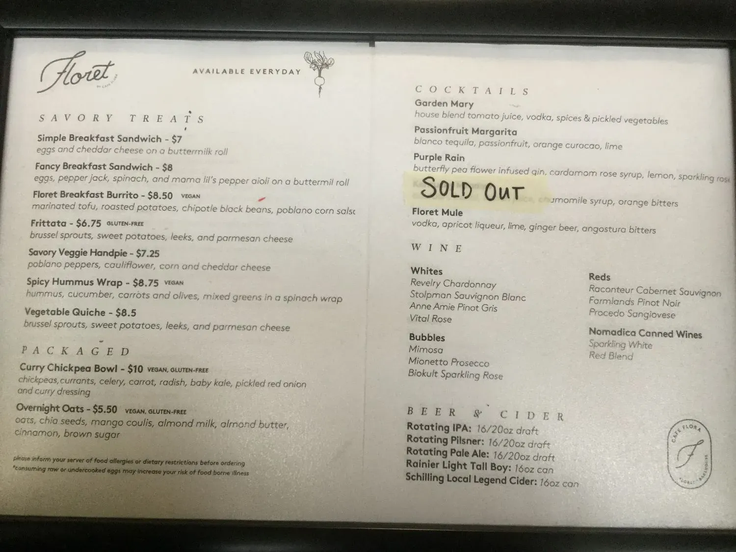 Menu 6