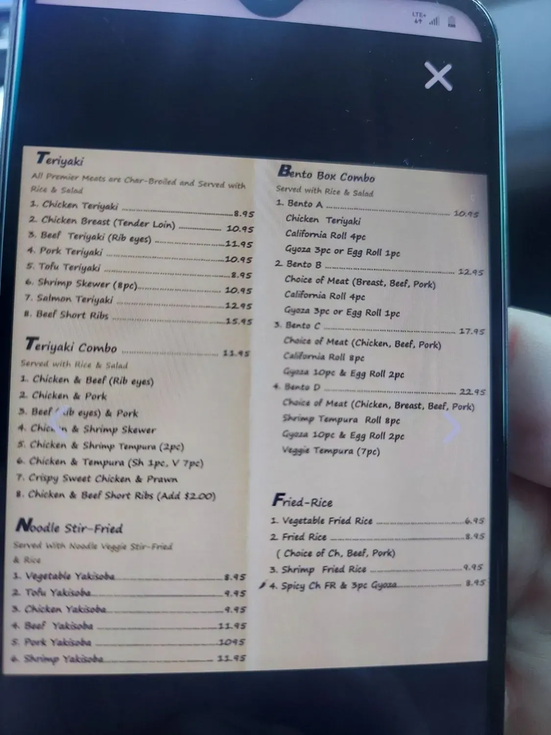 Menu 3