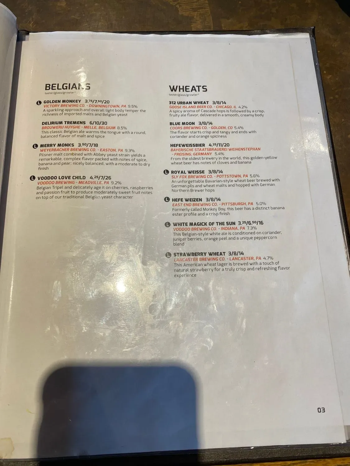 Menu 6