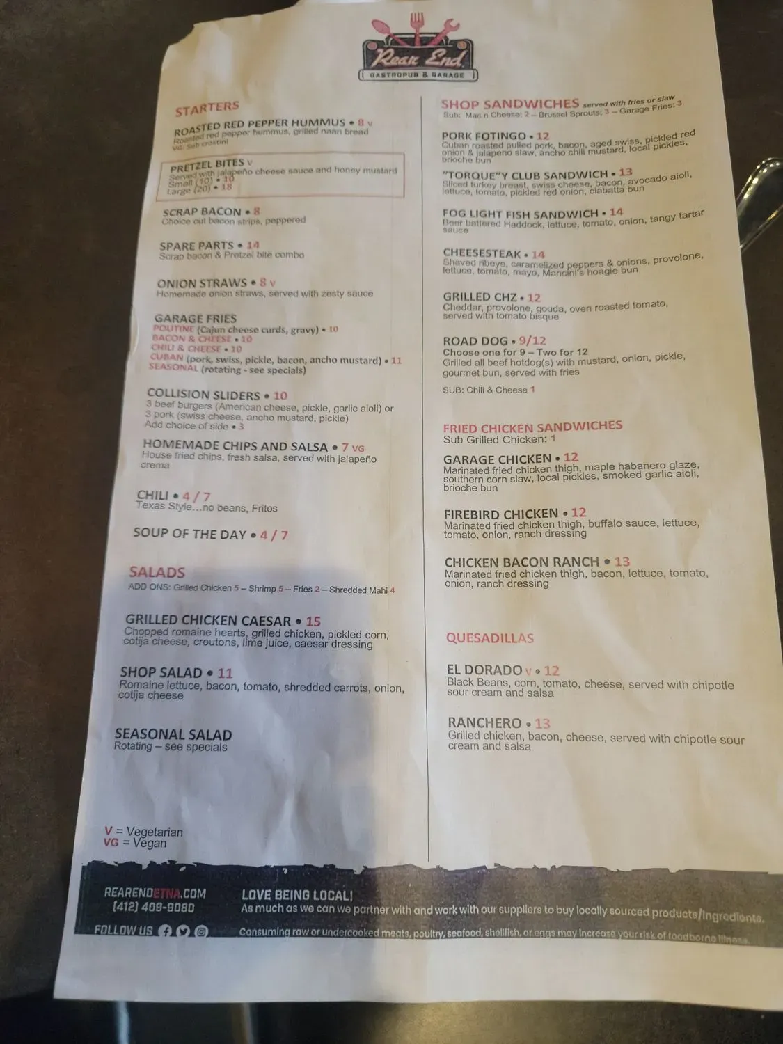 Menu 6