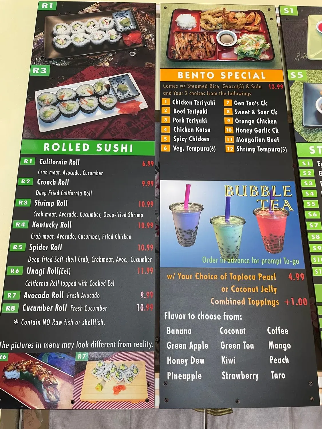 Menu 3