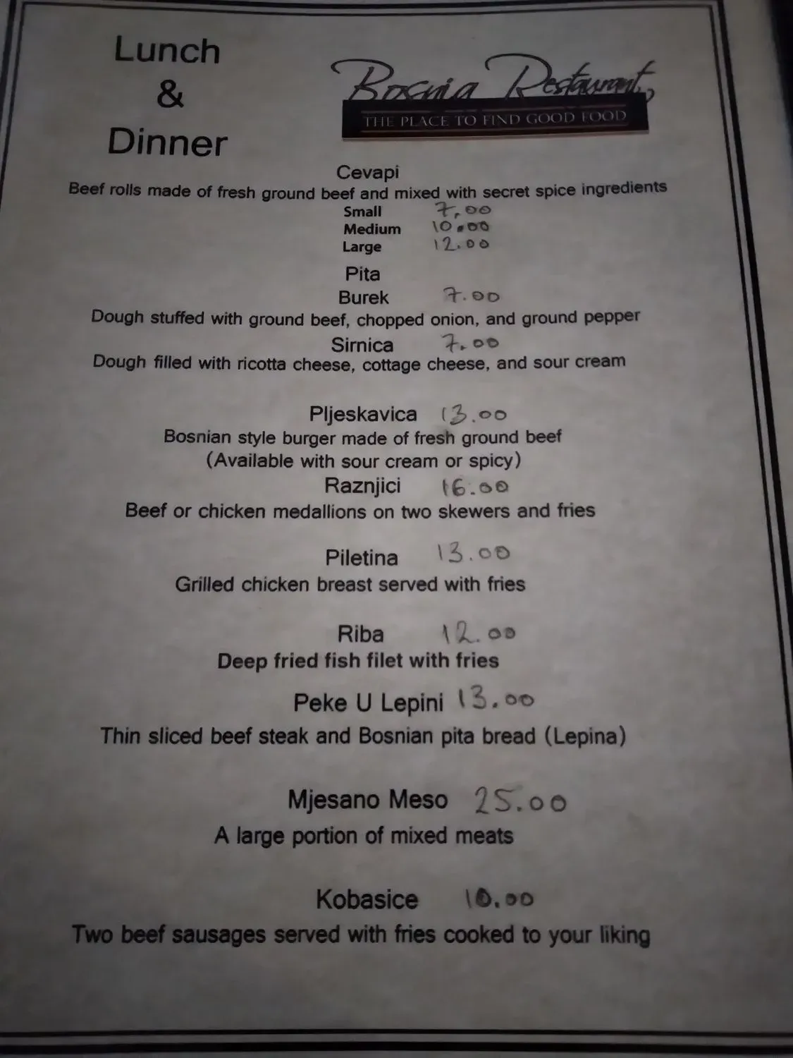 Menu 4