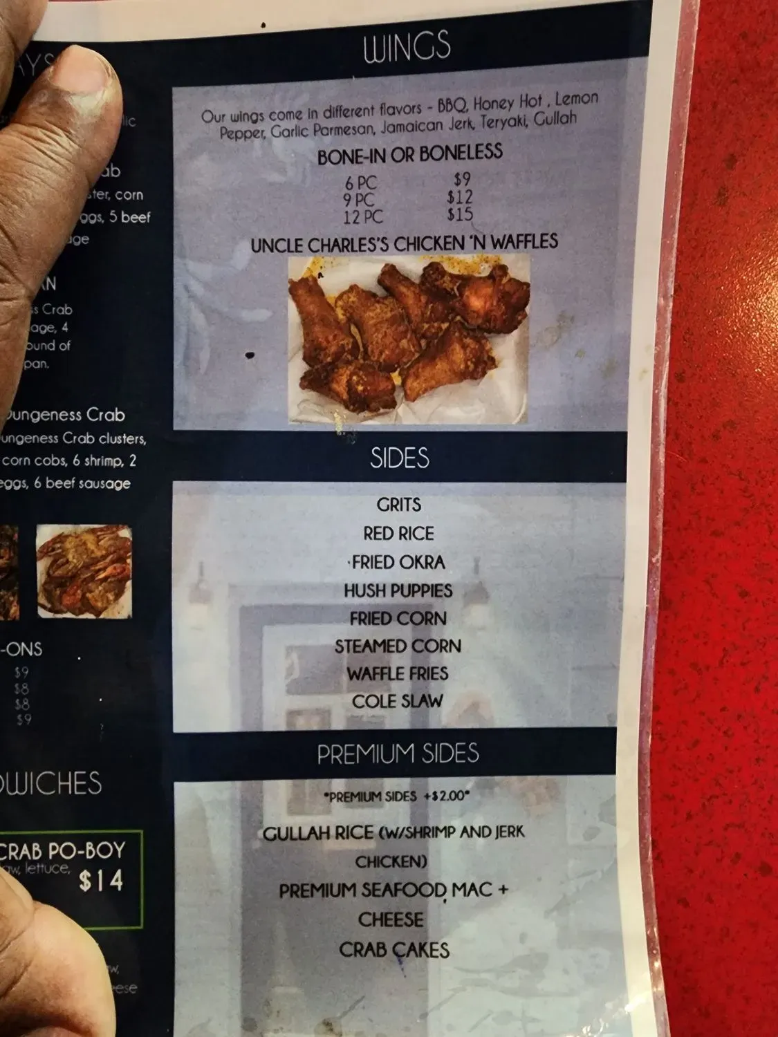 Gullah Gullah Fish Menu - Updated October 2025
