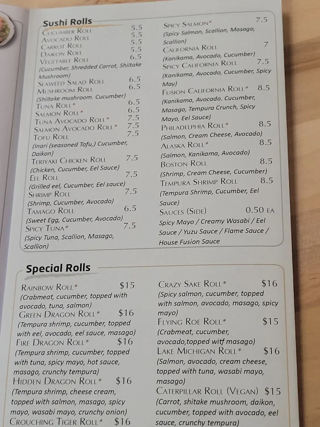 Menu 3