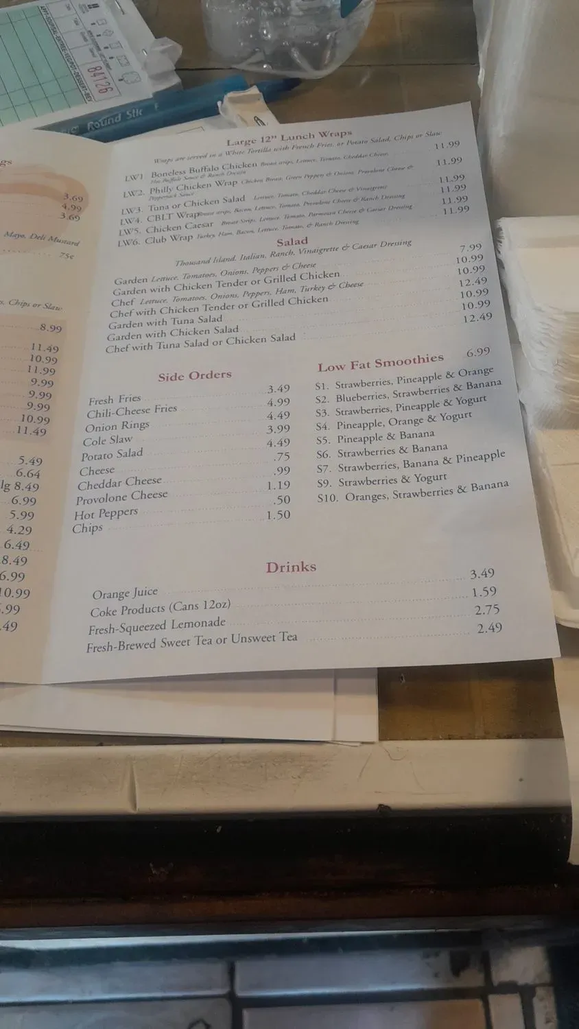 Menu 6