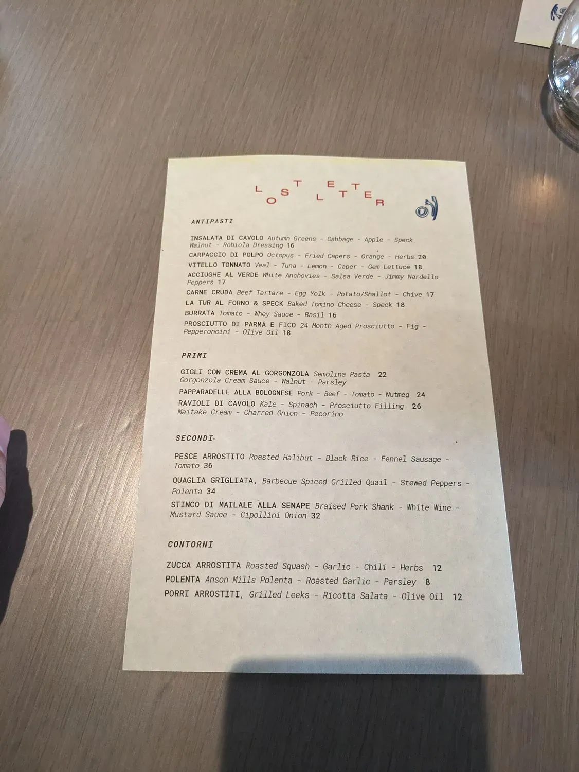 Menu 4