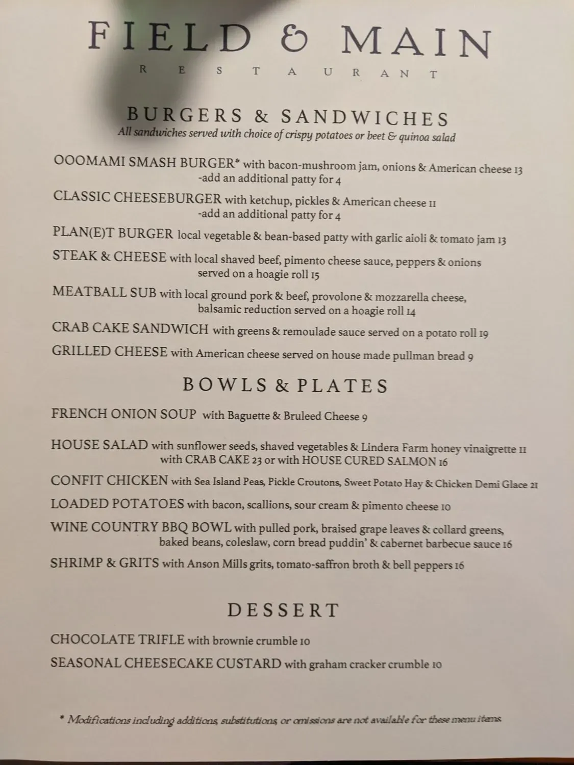 Menu 4