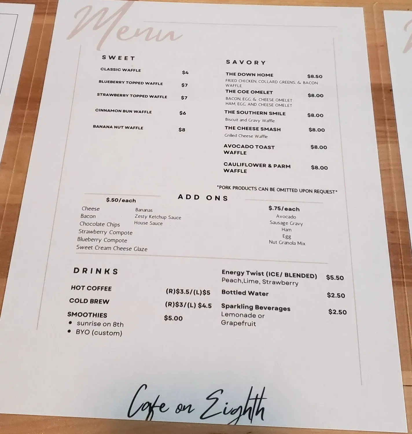 Menu 3