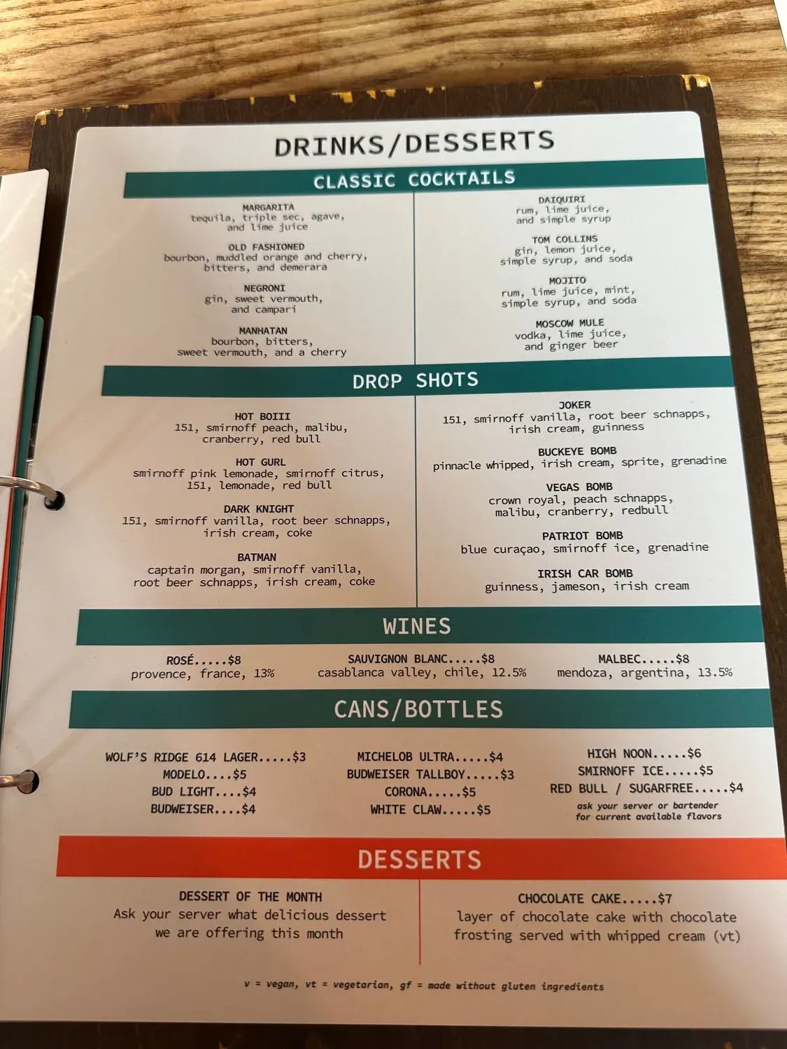 Menu 3