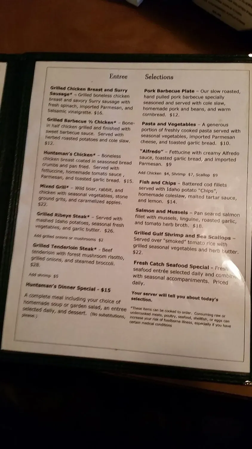 Menu 6