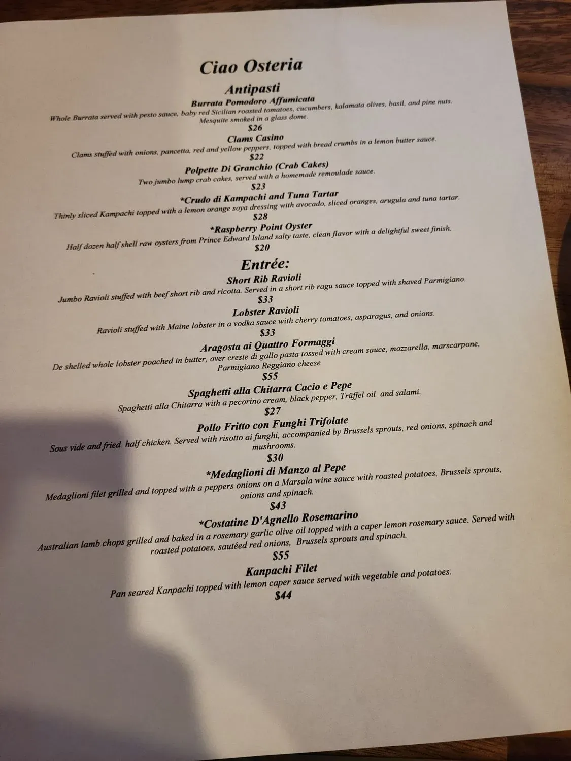 Menu 6