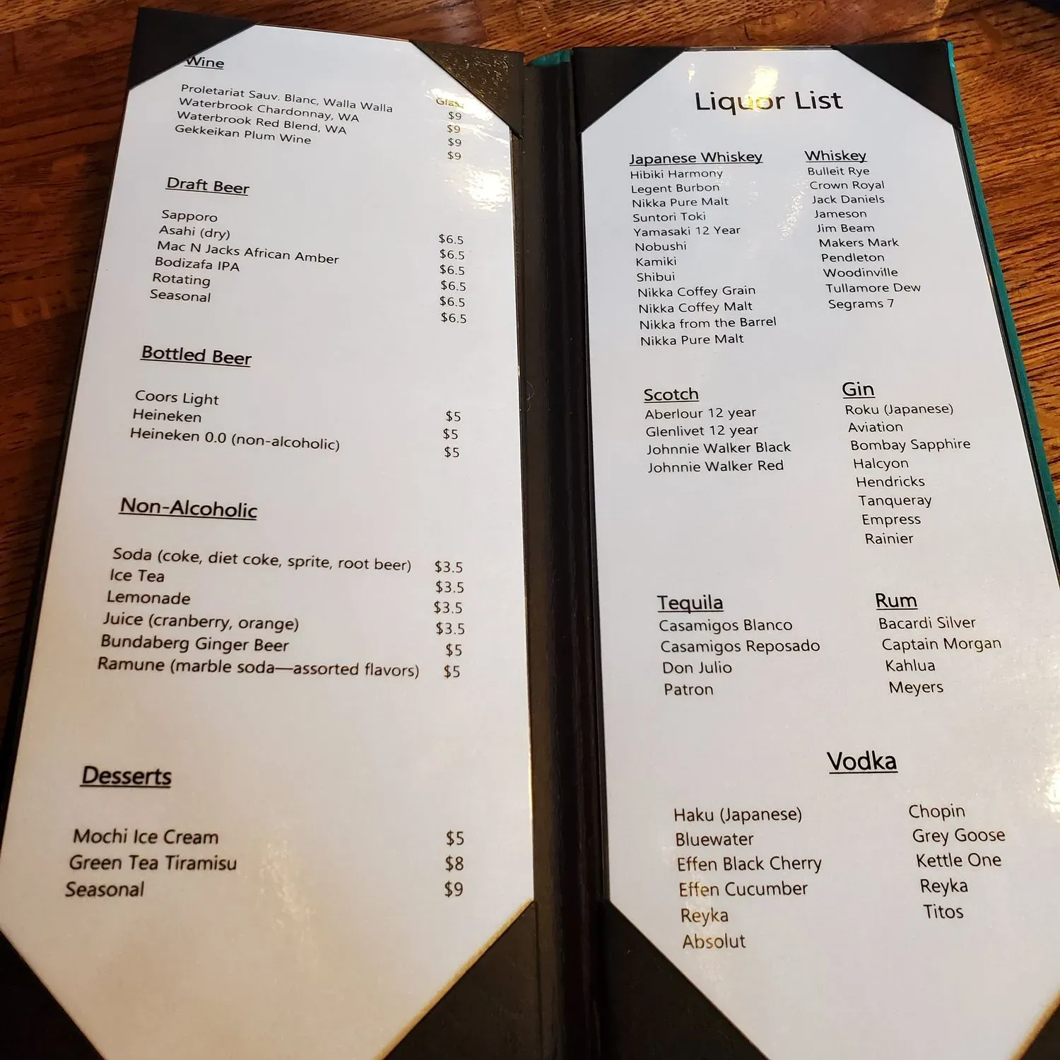 Menu 4