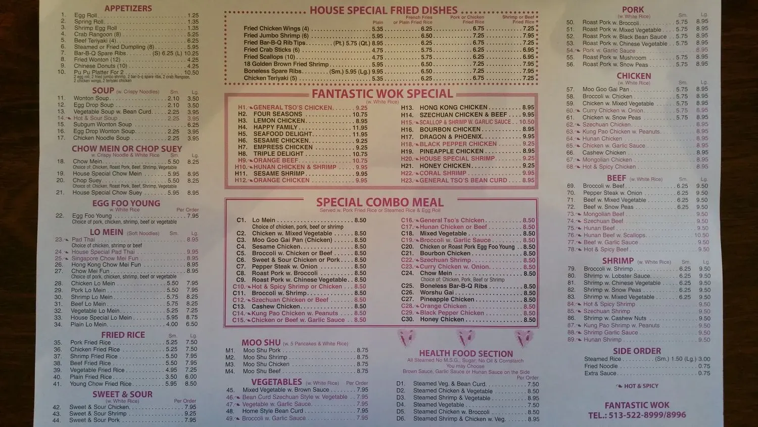 Menu 3