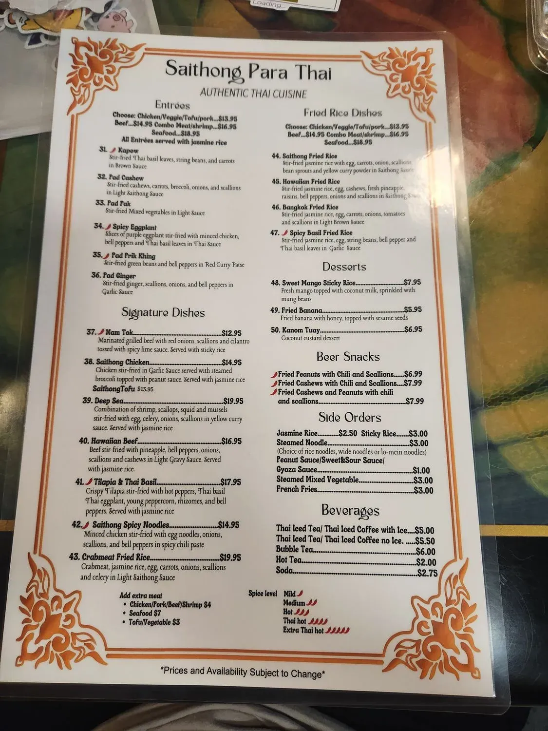 Menu 4