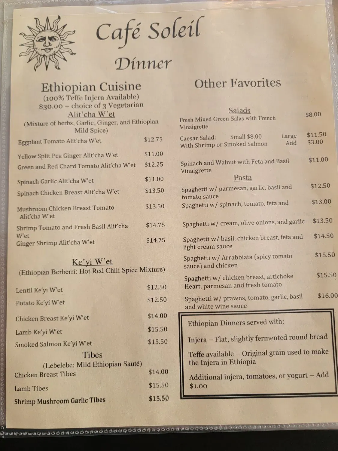 Menu 4