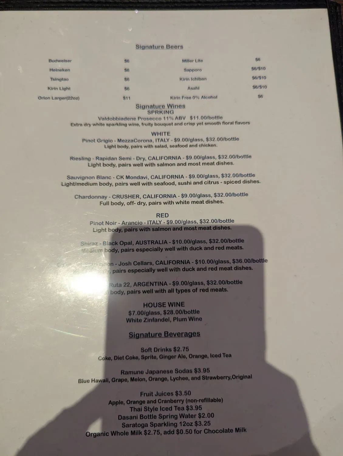 Menu 6