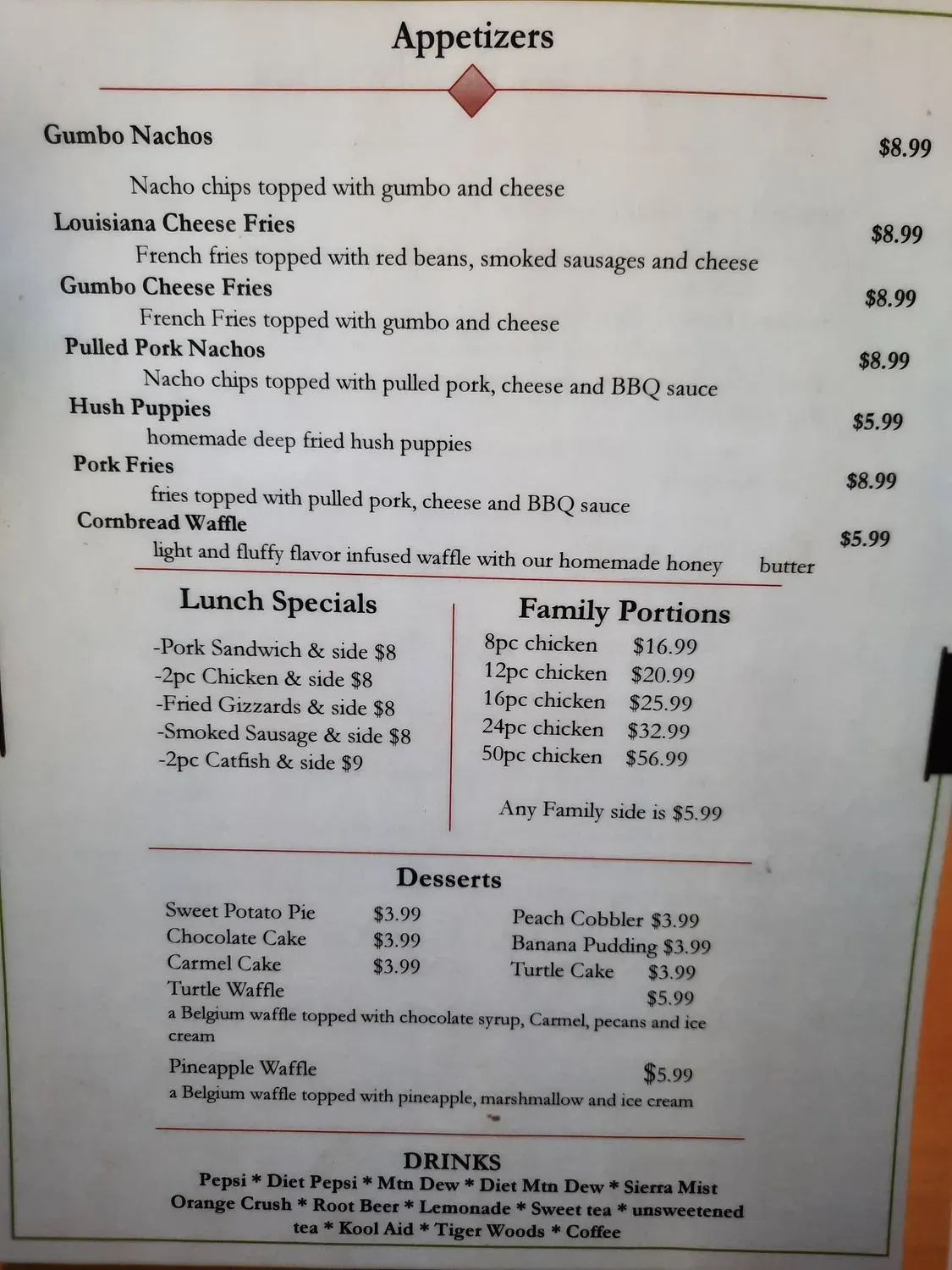 Menu 4