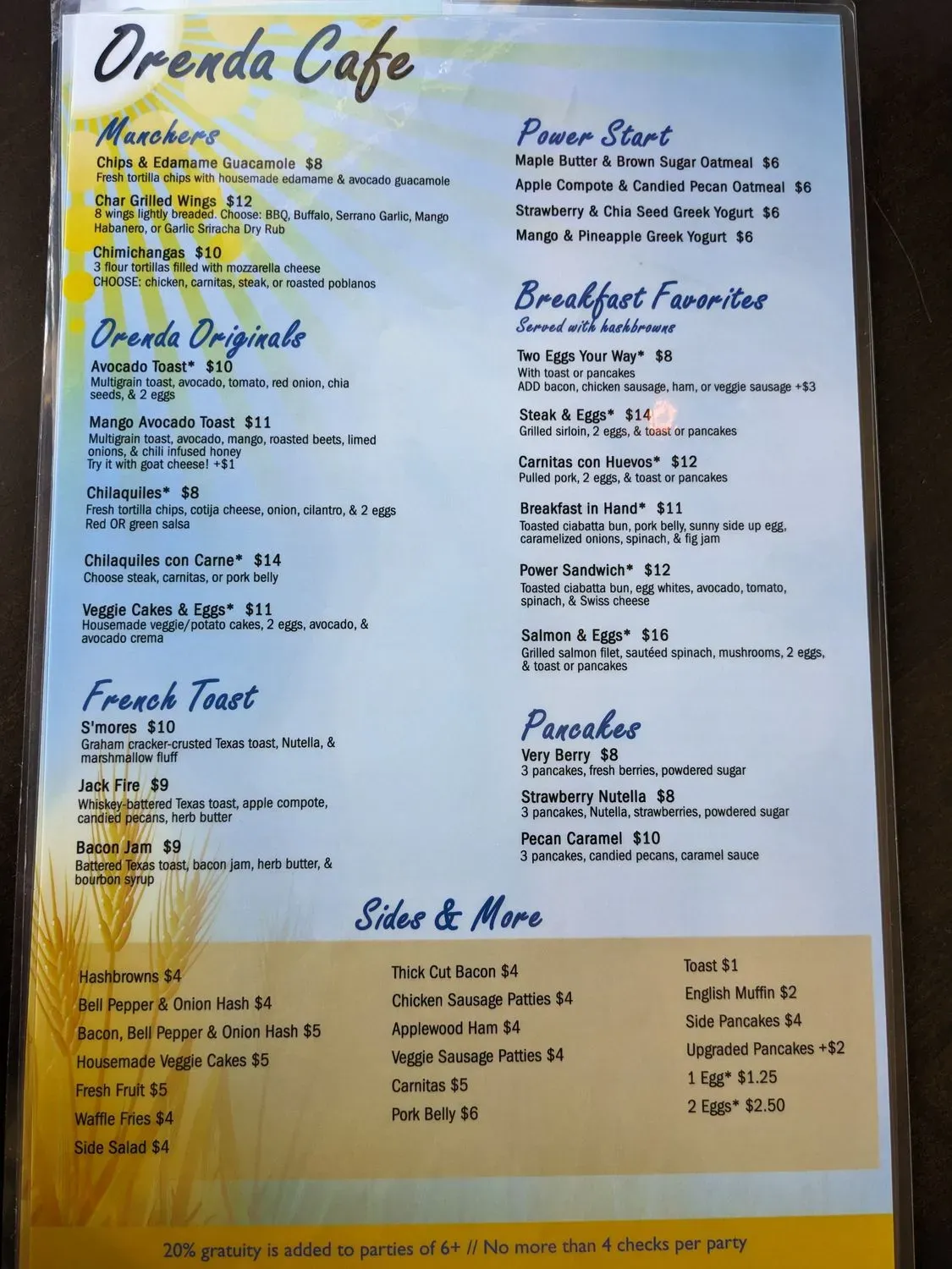 Menu 3