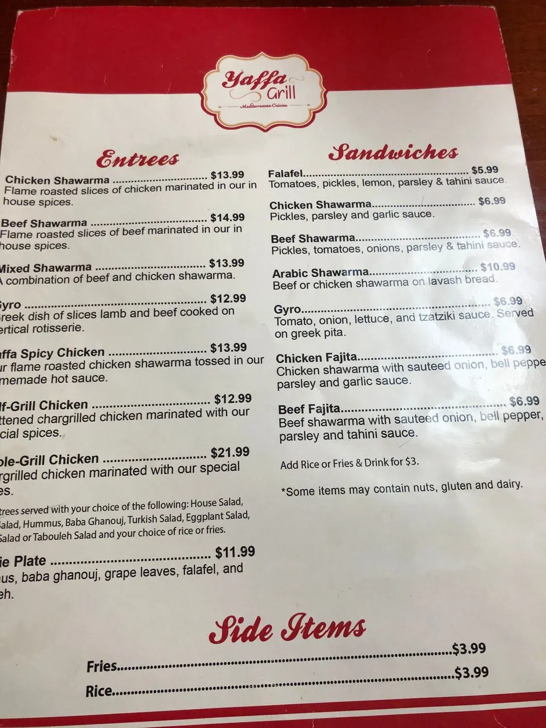 Menu 6