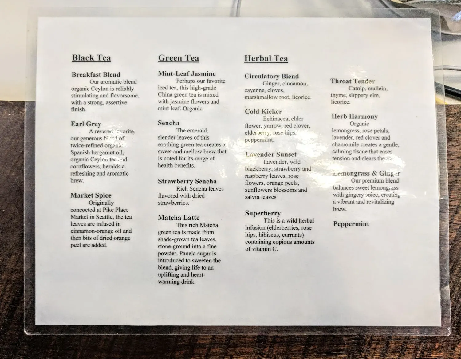 Menu 4