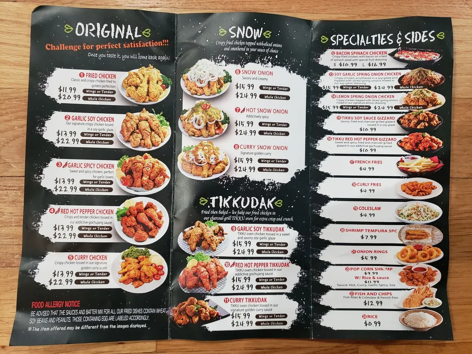 Menu 4