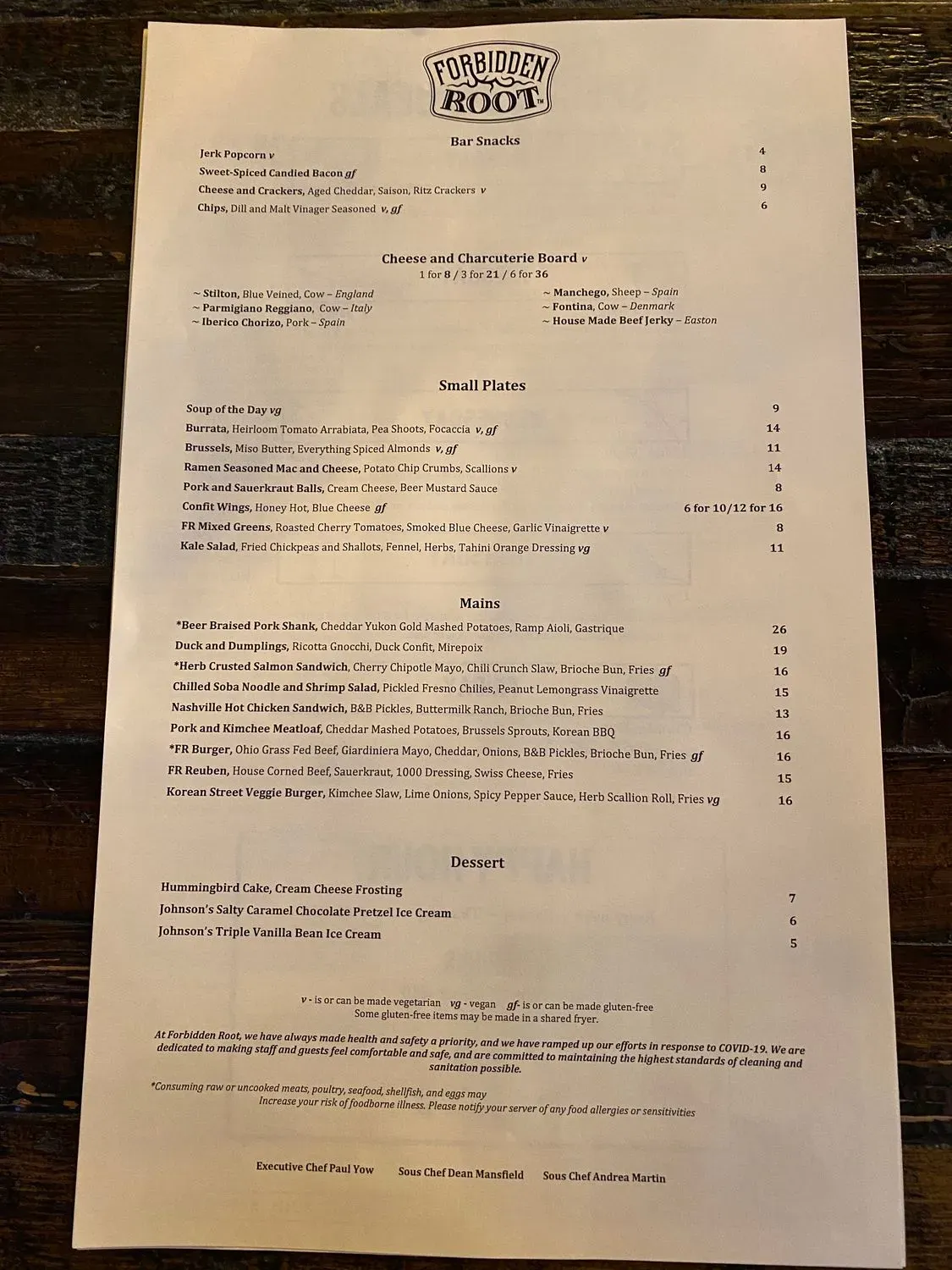 Menu 4