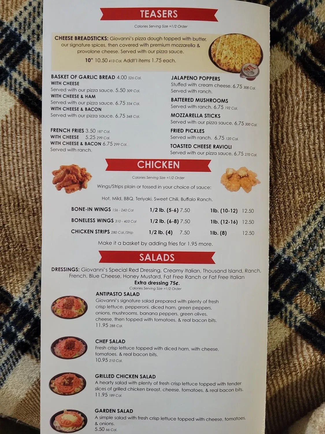 Menu 3