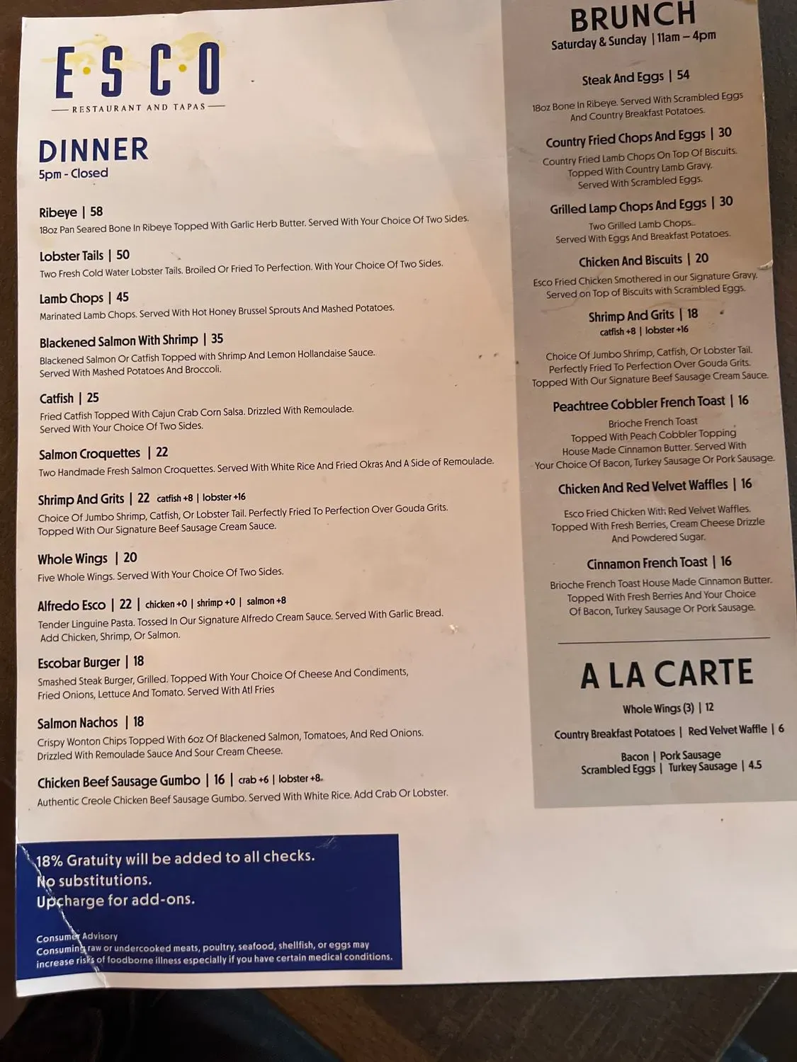 Menu 3