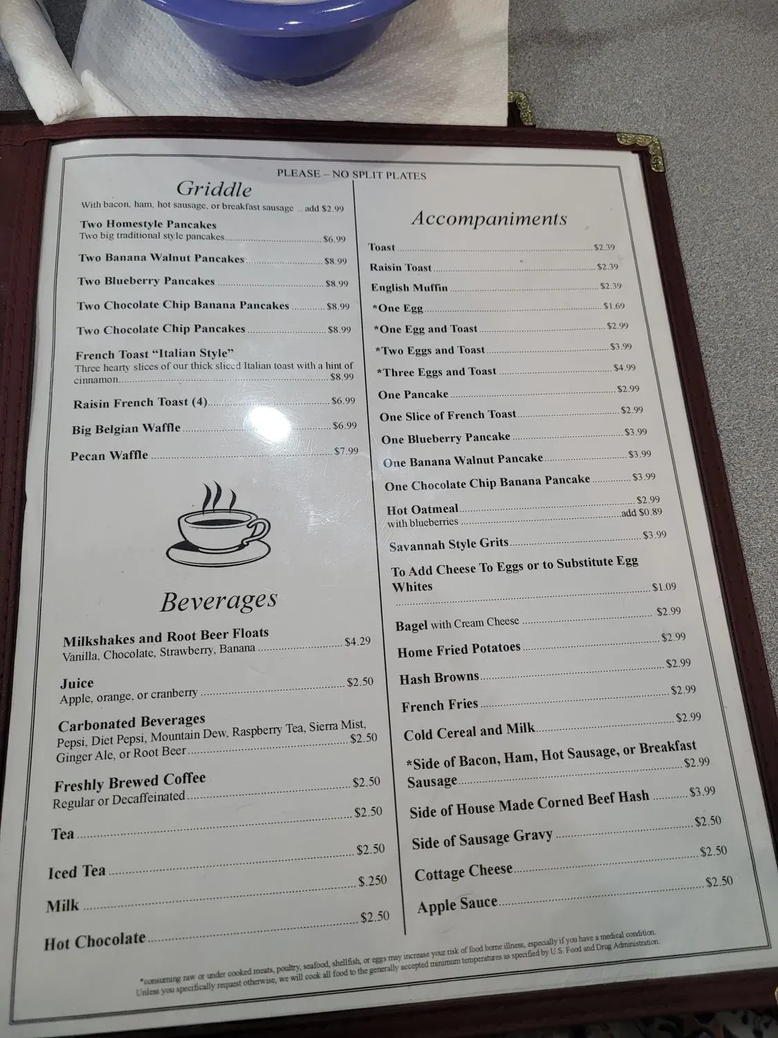 Menu 3