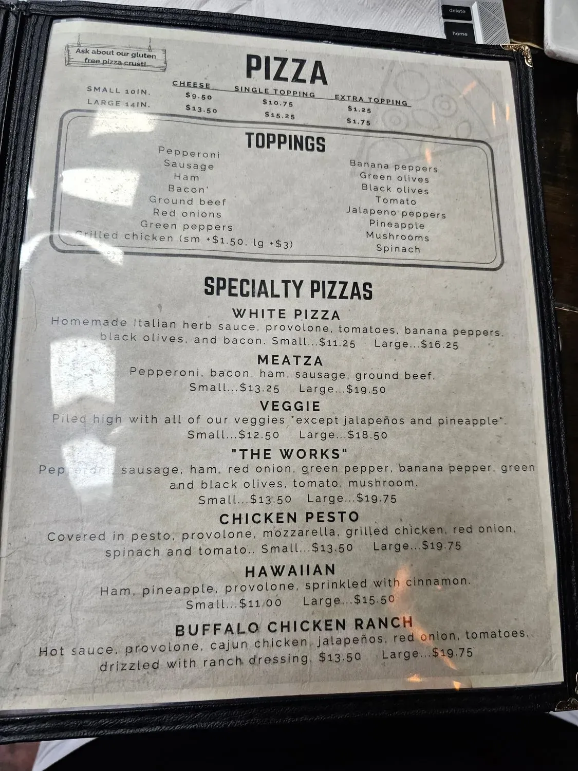 Menu 6