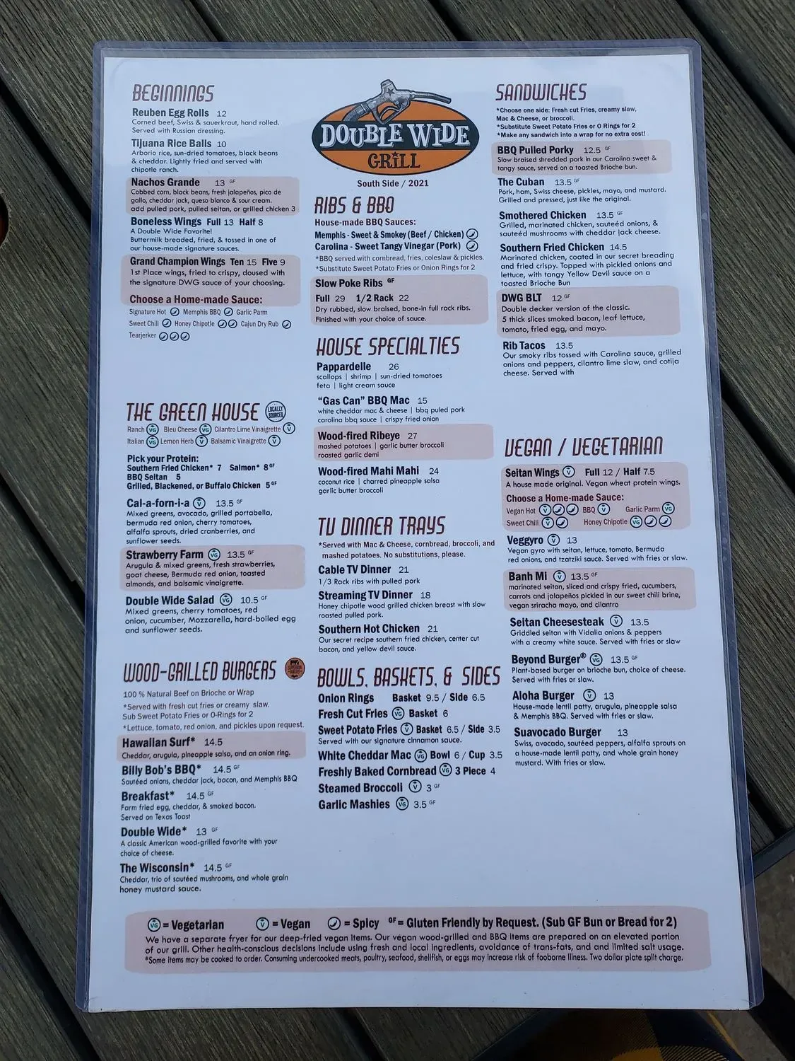 Menu 4