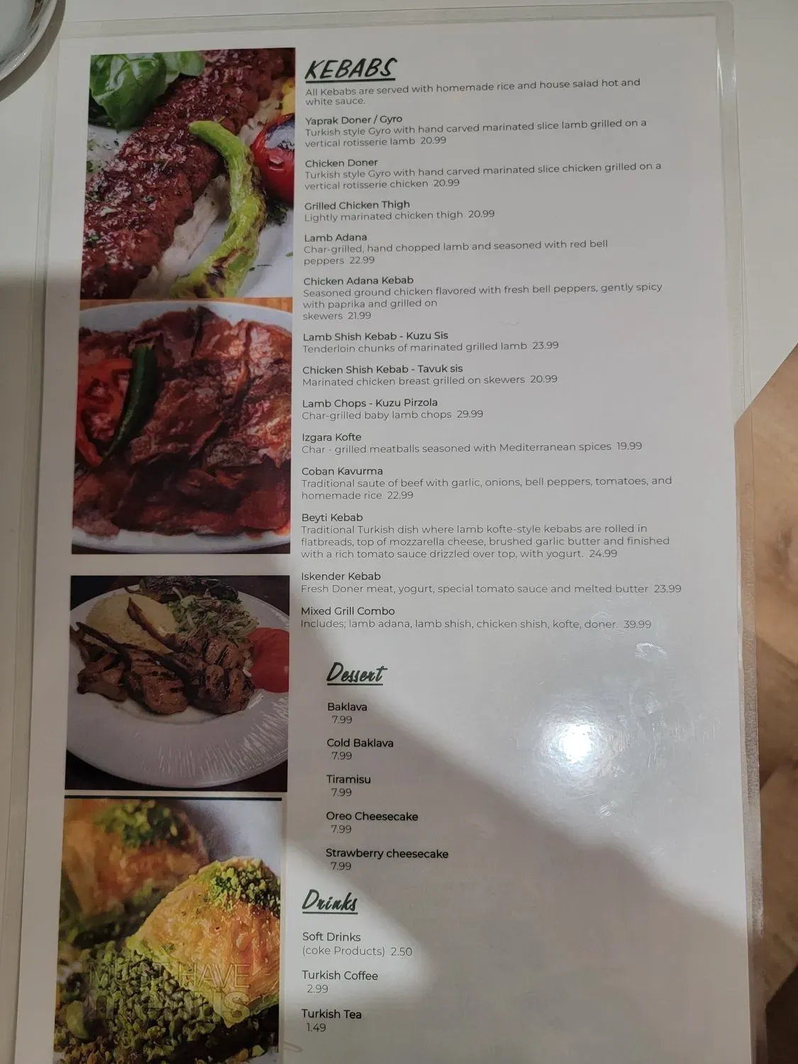 Menu 3