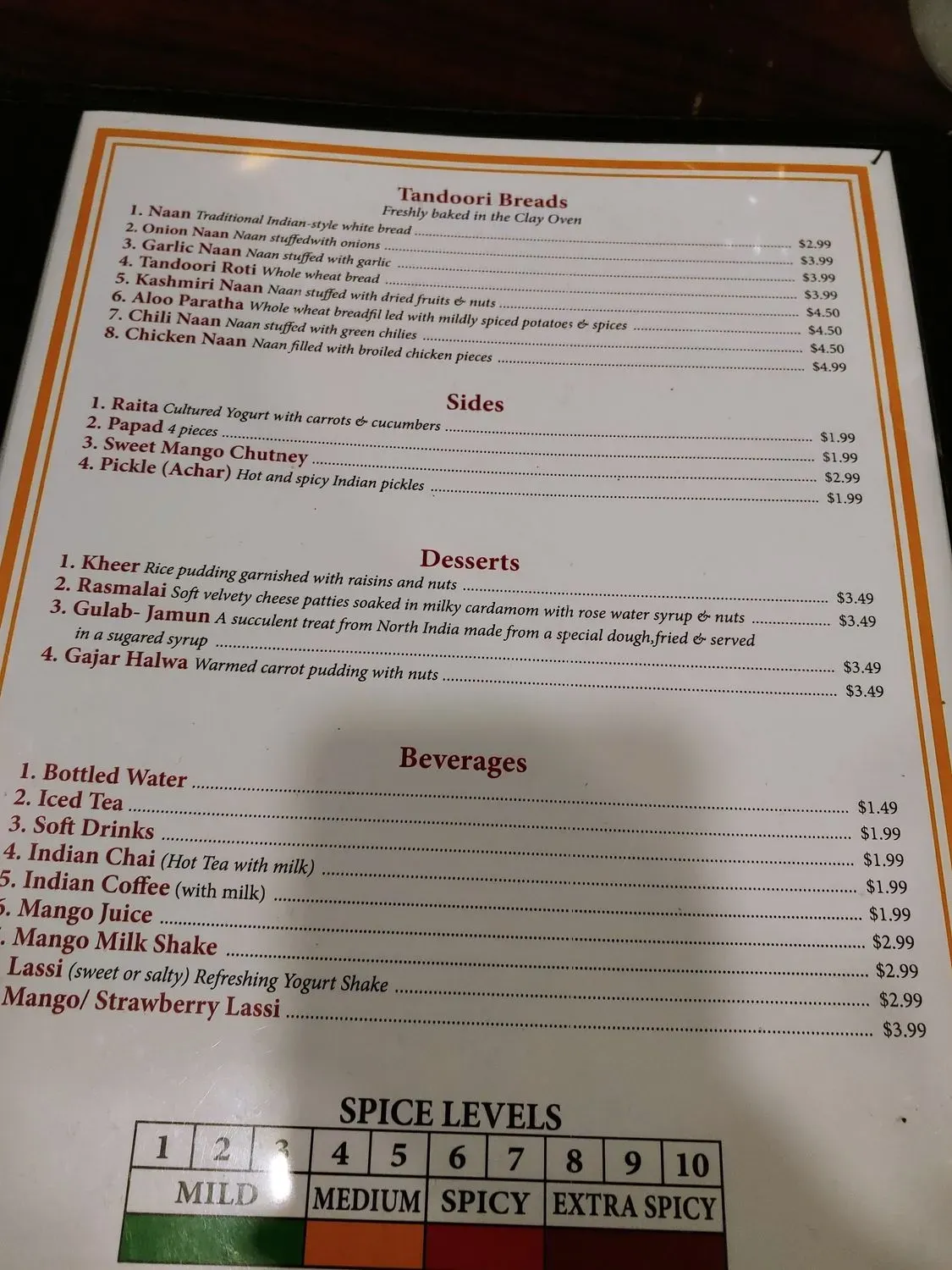 Menu 4