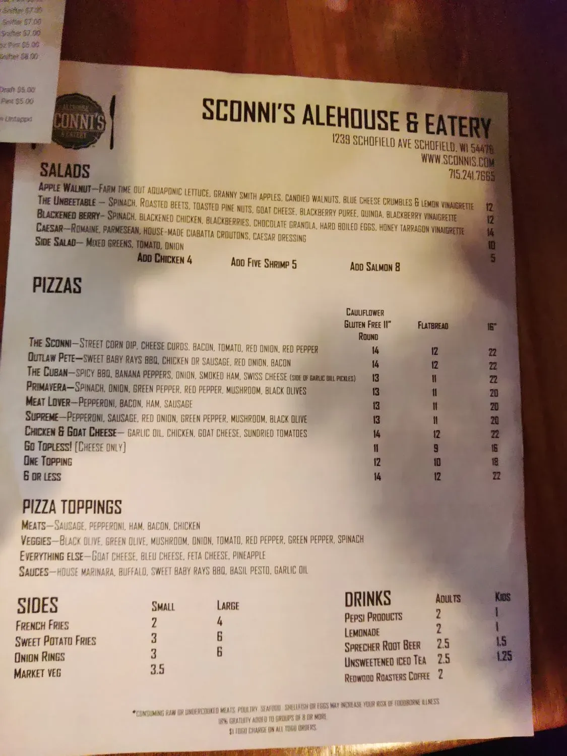 Menu 3