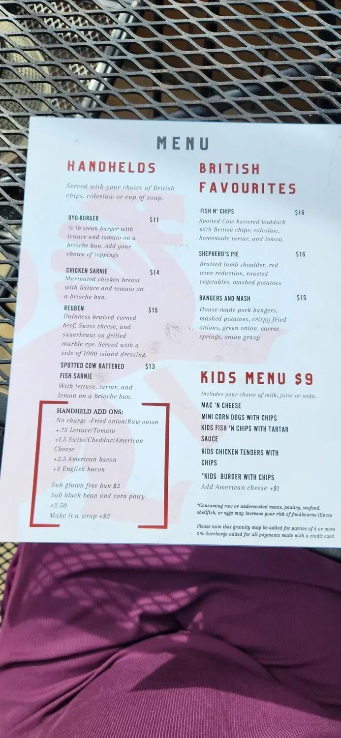 Menu 4