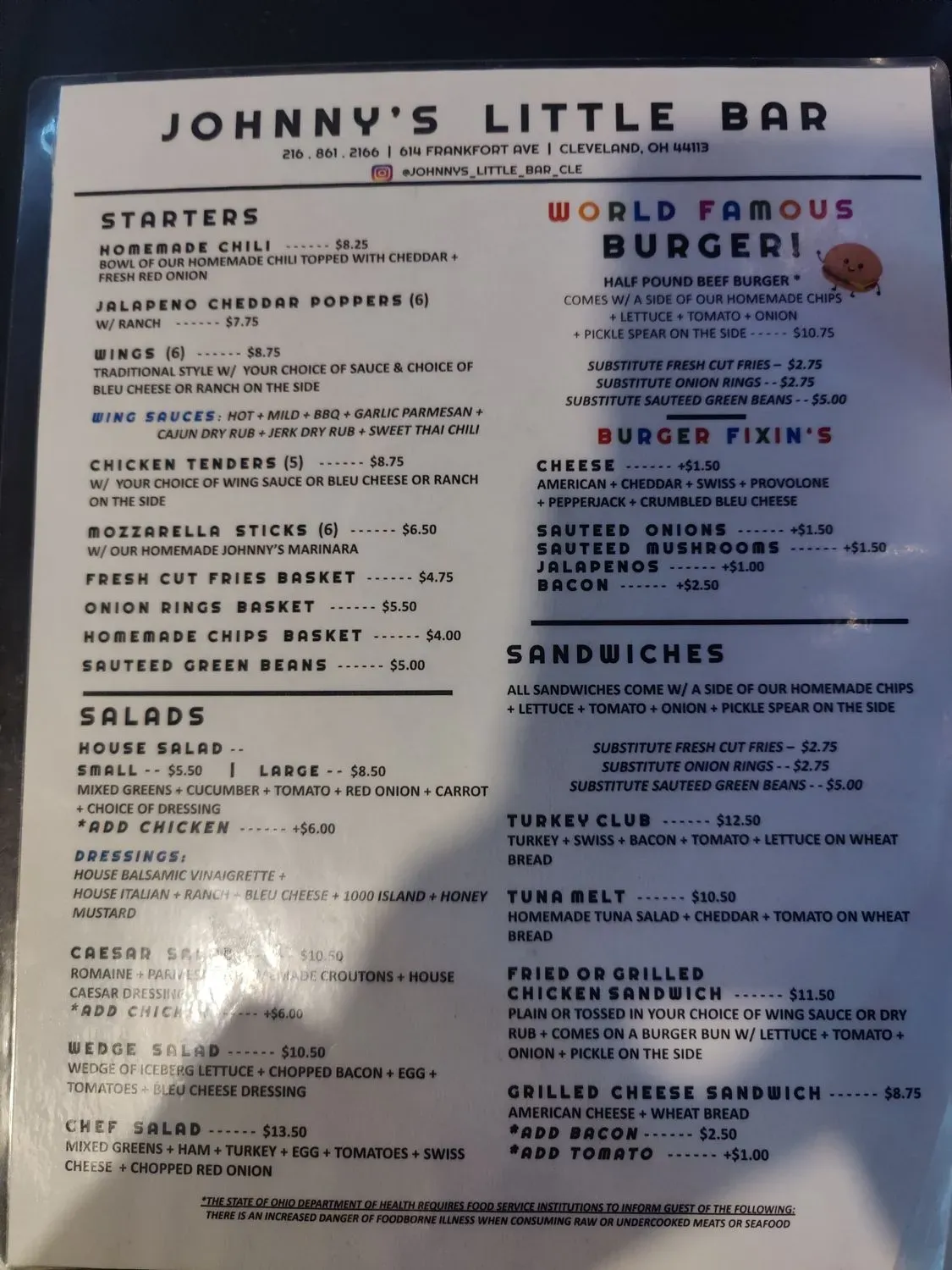 Menu 4