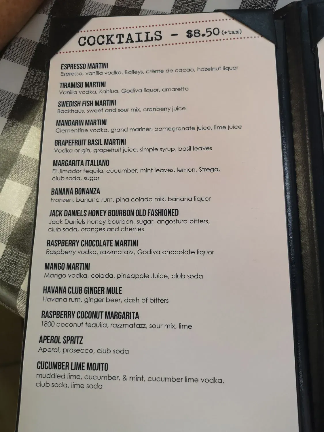 Menu 6