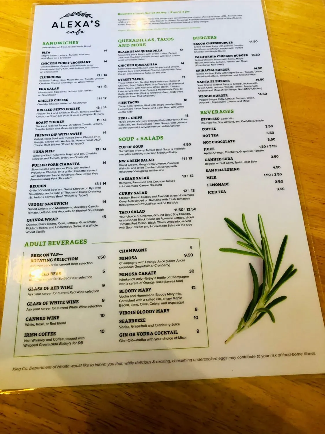 Menu 6