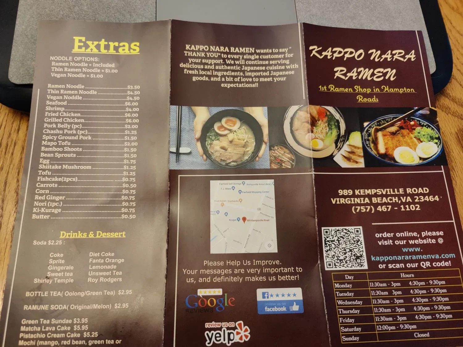 Menu 4