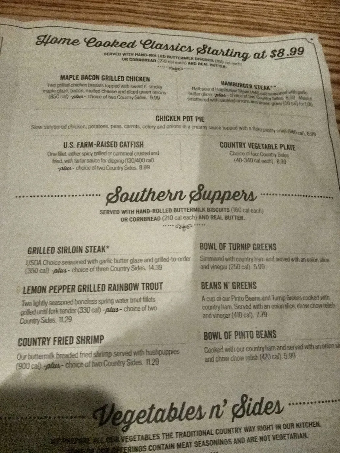 Menu 6