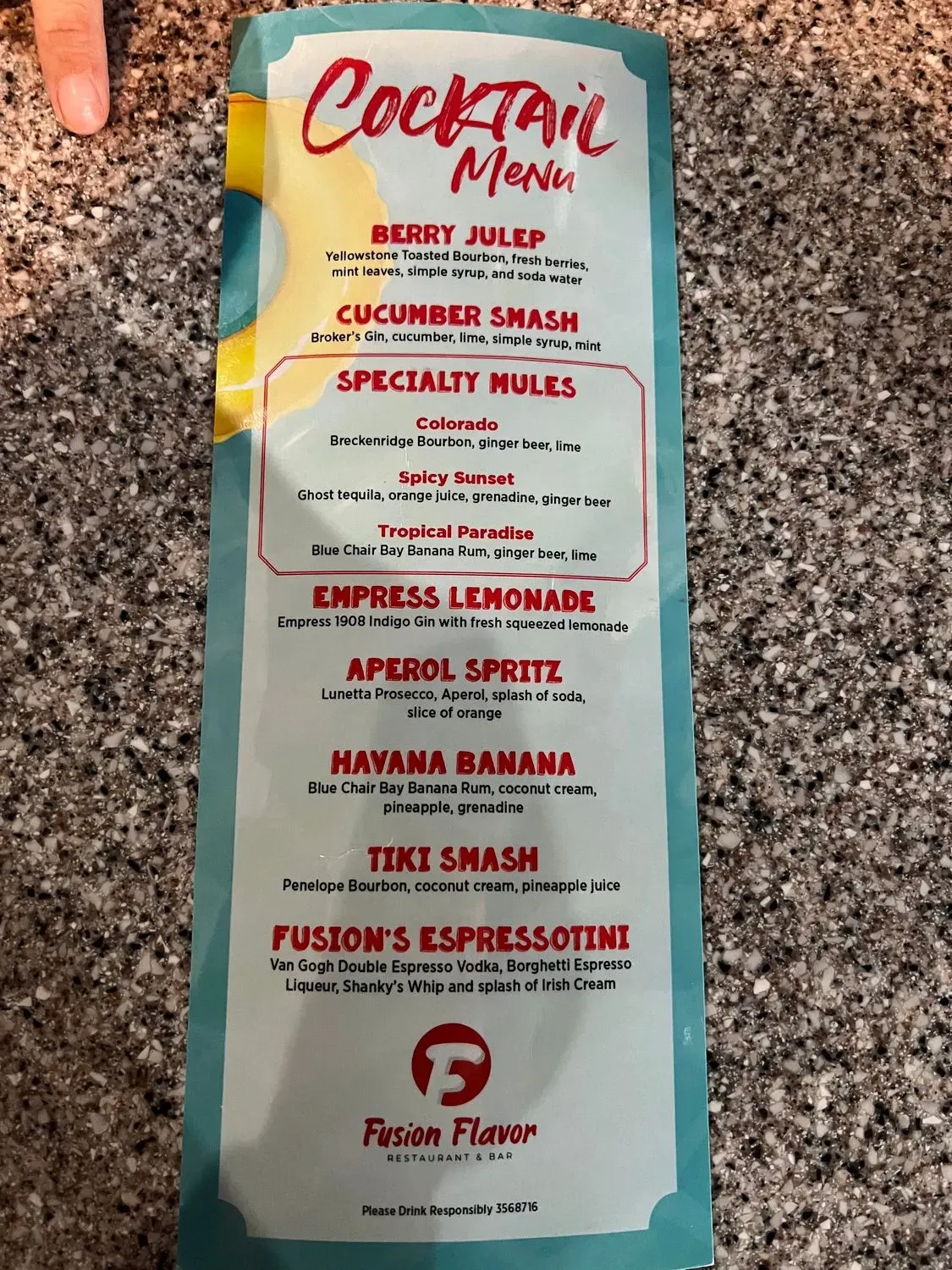 Menu 6