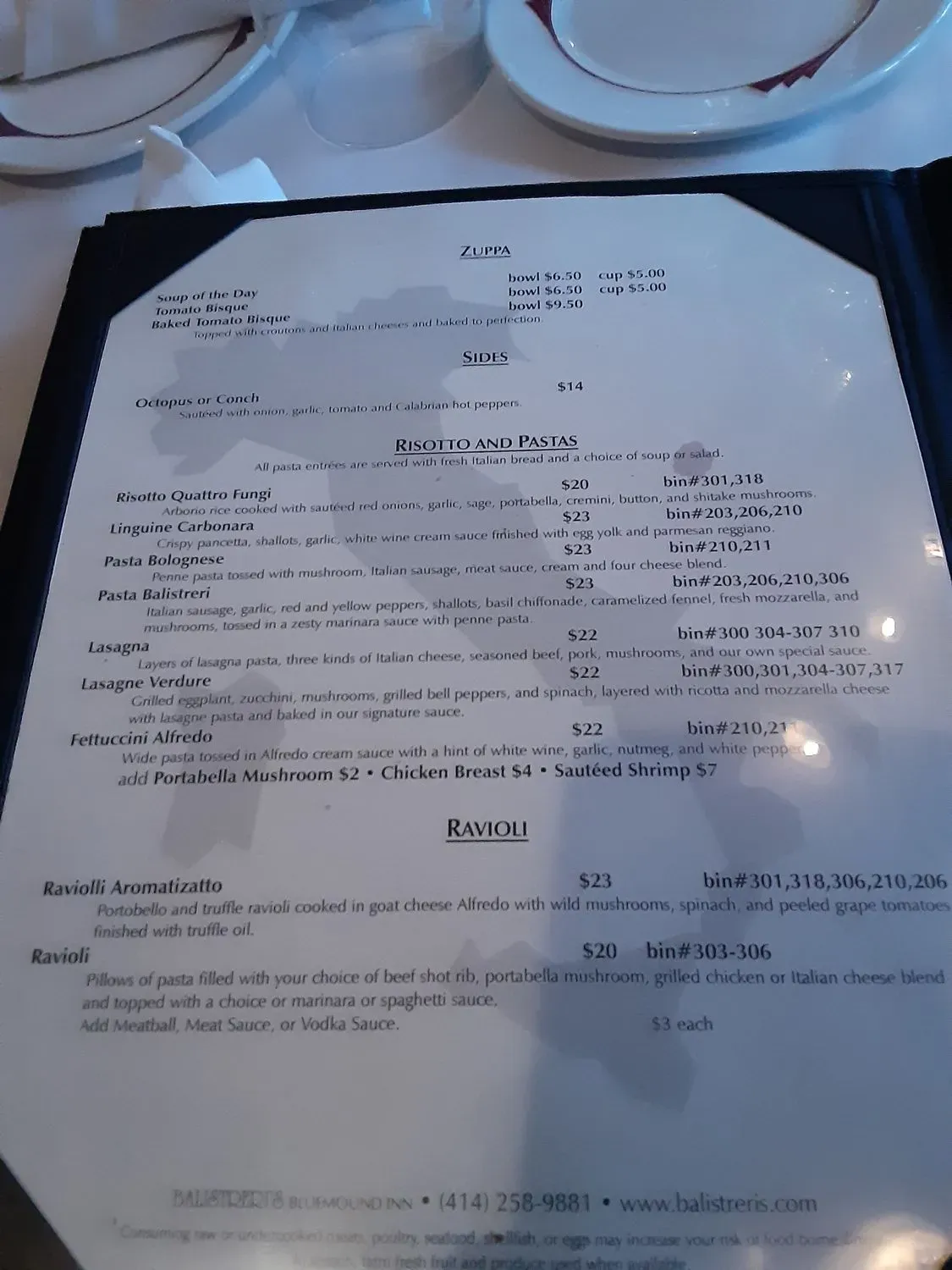 Menu 6