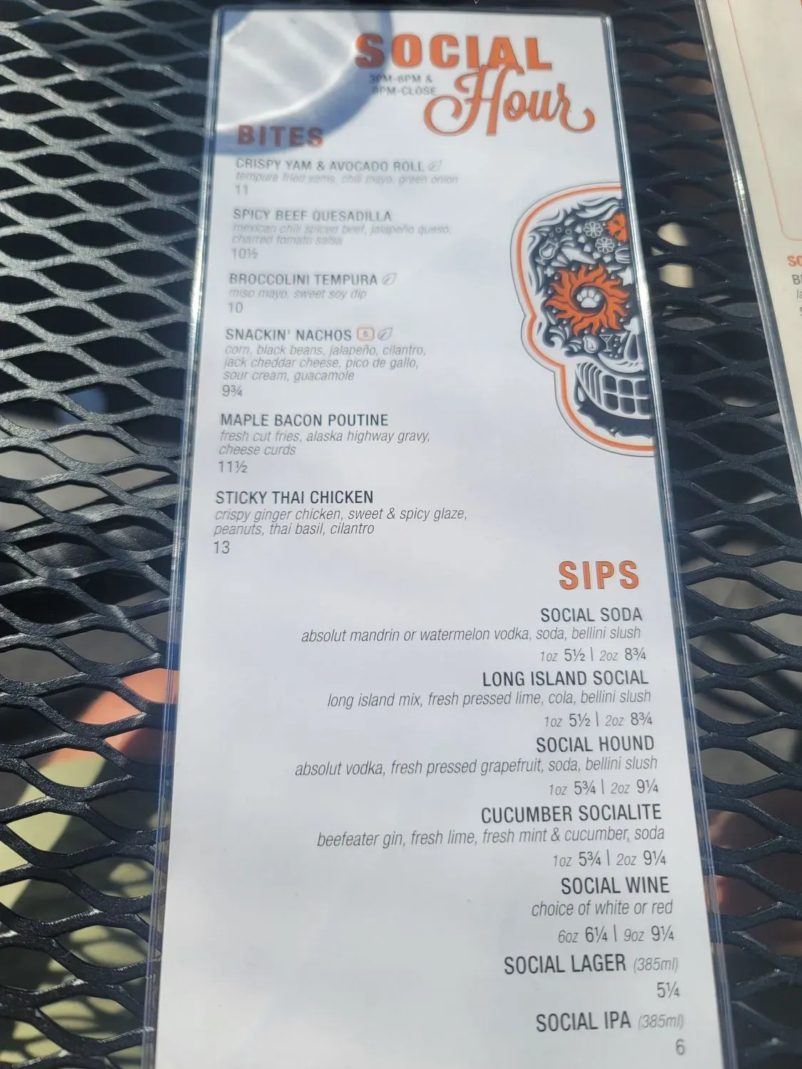 Menu 4