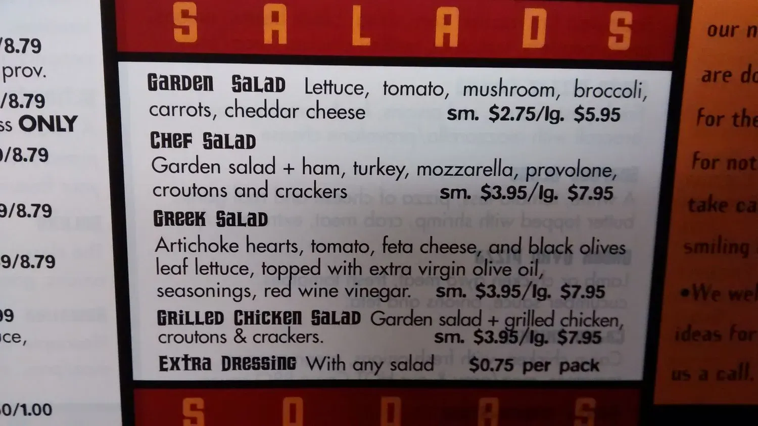 Menu 4