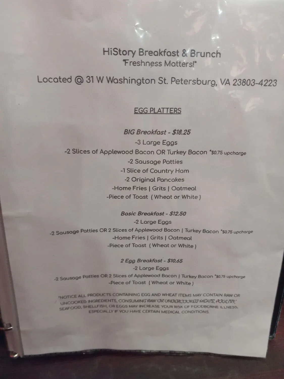 Menu 4