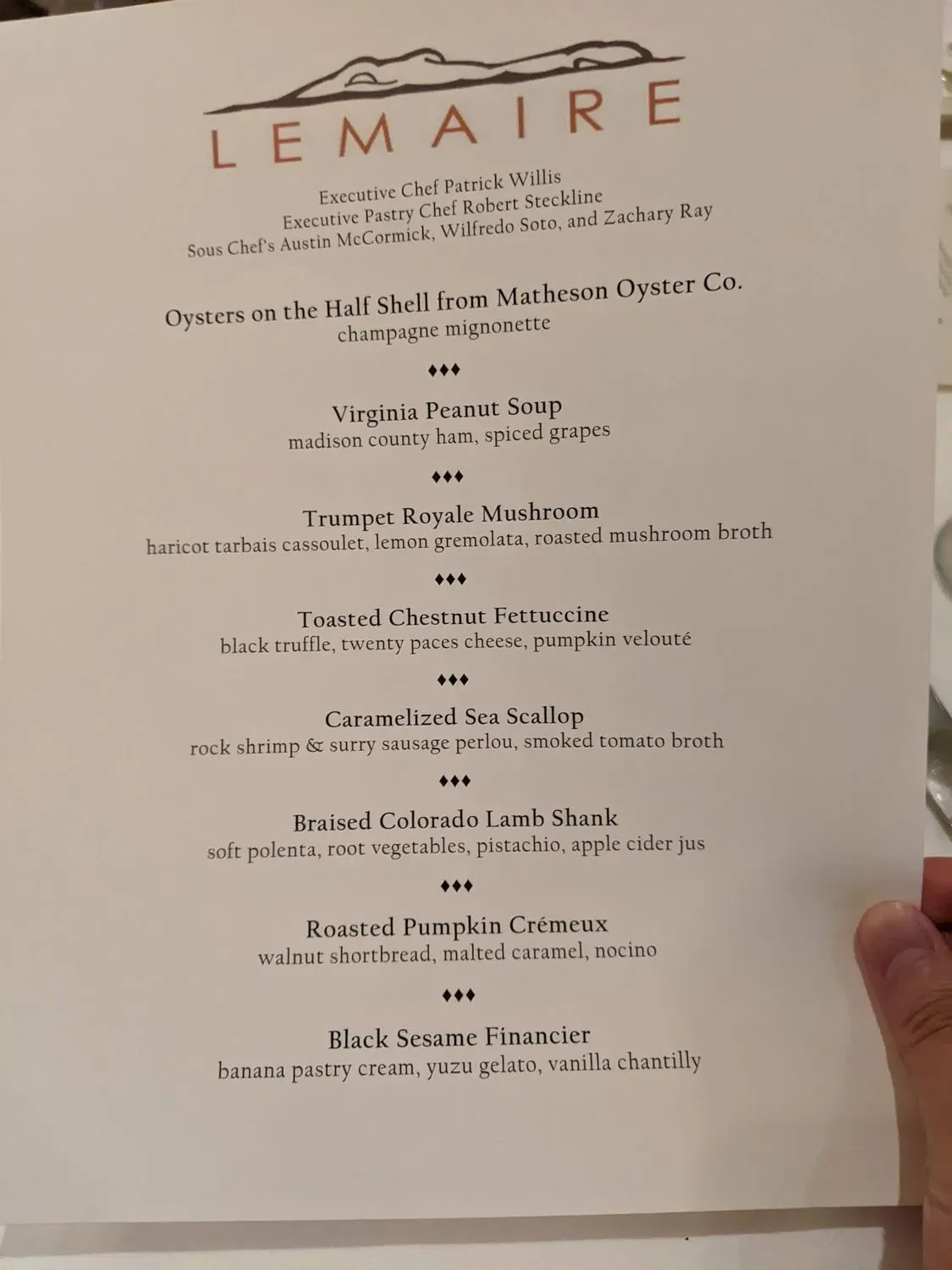 Menu 3